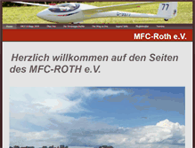 Tablet Screenshot of mfc-roth.com